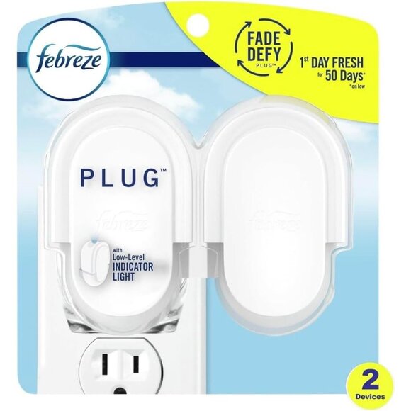 Febreze Noticeables Dual Scented Oil Warmer, 1.75-Ounce, 2 Count (Pack of 2) - Picture 1 of 2